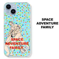 スマホケース　SPACE ADVENTURE FAMILY 1枚目の画像