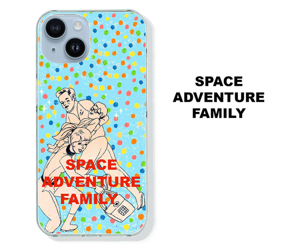 スマホケース　SPACE ADVENTURE FAMILY 1枚目の画像