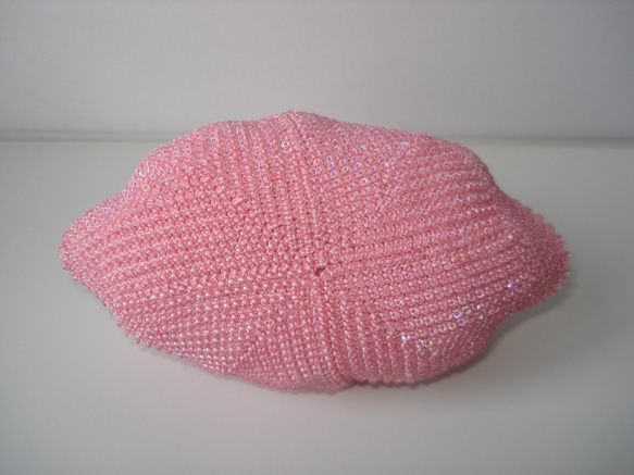 Beaded Purse --Fresh Pink-- 3枚目の画像