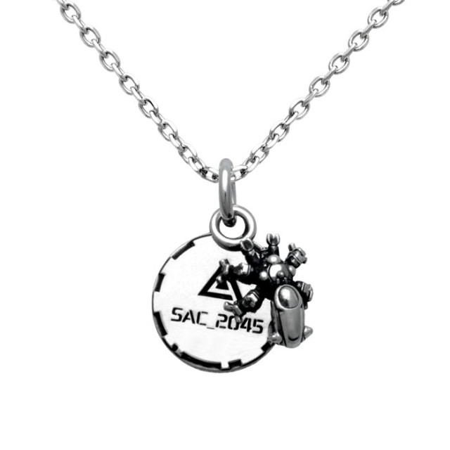 【攻殻機動隊】タチコマ ネックレス/シルバー925/メンズシルバーアクセサリー/男性へのプレゼント/sac06