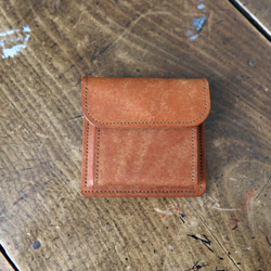 Strato コンパクト財布 プエブロ/ブラウン 1枚目の画像