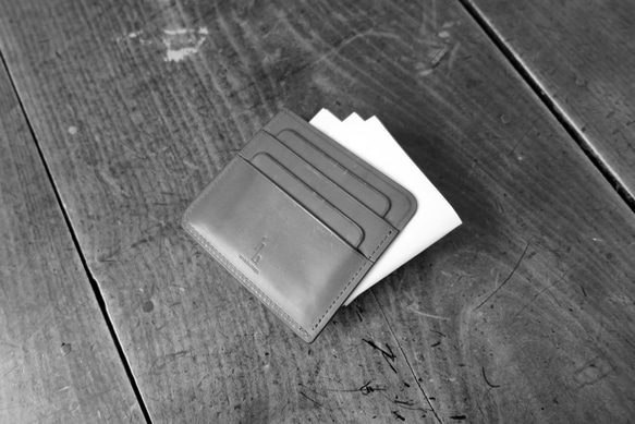 Strato コンパクト財布 プエブロ/ブラック 4枚目の画像