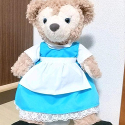 【受注生産】シェリーメイ(Sサイズ)町娘風エプロンワンピース衣装セット 1枚目の画像
