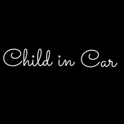 《車用》child in carステッカー 2枚目の画像