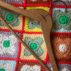 アド付き　ビンテージ木製ハンガー　アメリカ製　【Made in USA 1950年代、1960年代】 5枚目の画像