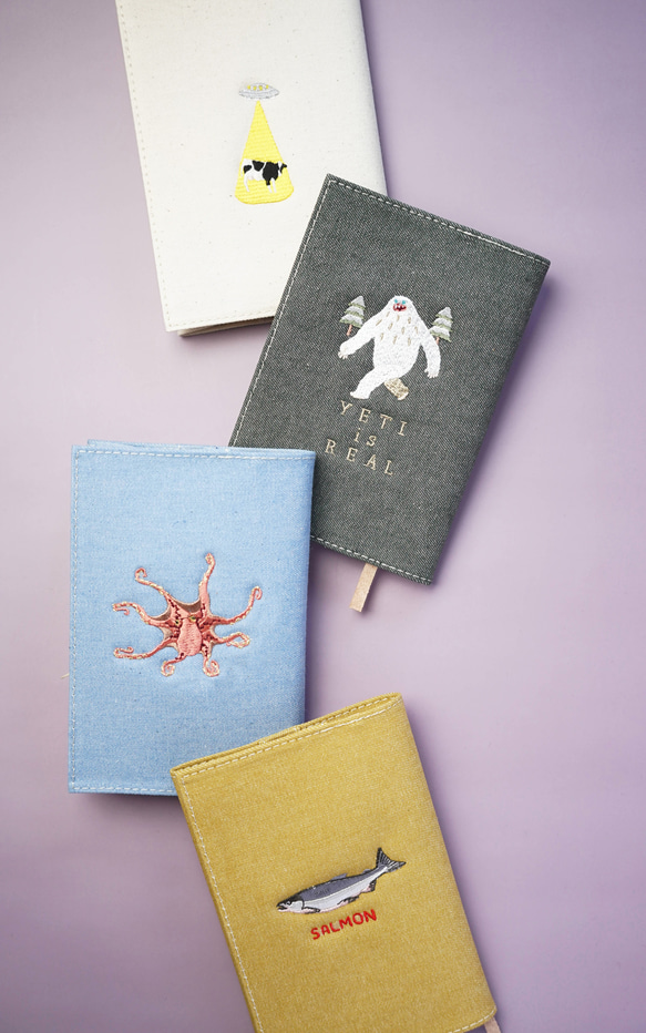名入れ無料】刺繍ブックカバー 文庫カバー 文庫本サイズ 日本製 読書