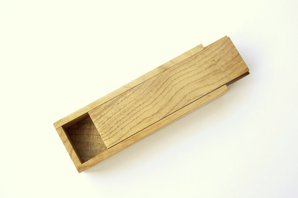 木製ペンケース(筆箱・御蔵島桑） ペンケース MIYABI WOODWORKS