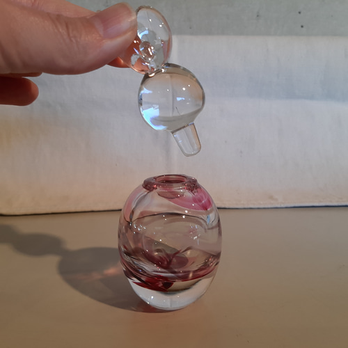 うさぎ雛 吹きガラス 線模様 ひな人形・雛飾り ガラス日和 通販