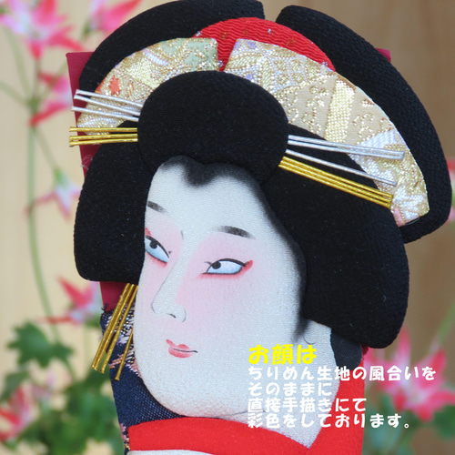 歌舞伎 ミニ押絵羽子板 ちょこっと飾れるコンパクトな和風置物
