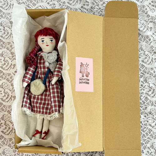 赤毛の女の子【壁掛け人形】《一点物》 その他人形 scintille