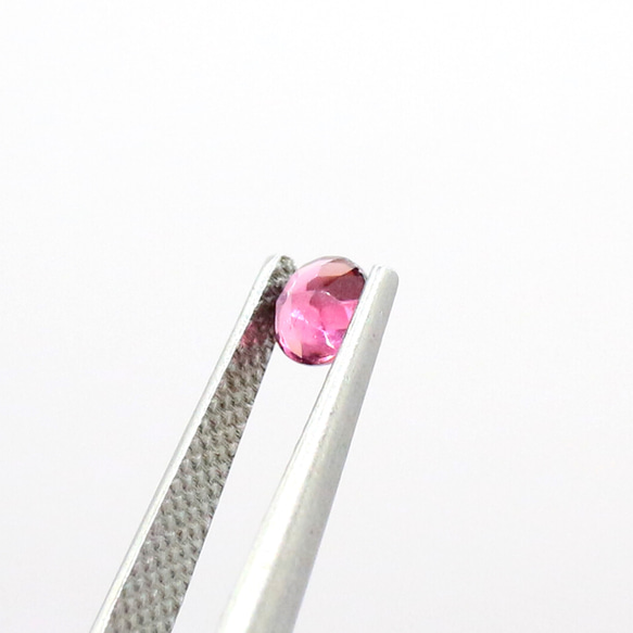 天然石 ルース 裸石 素材 ロードライトガーネット0.37ct 約4mm collection-gems02 4枚目の画像