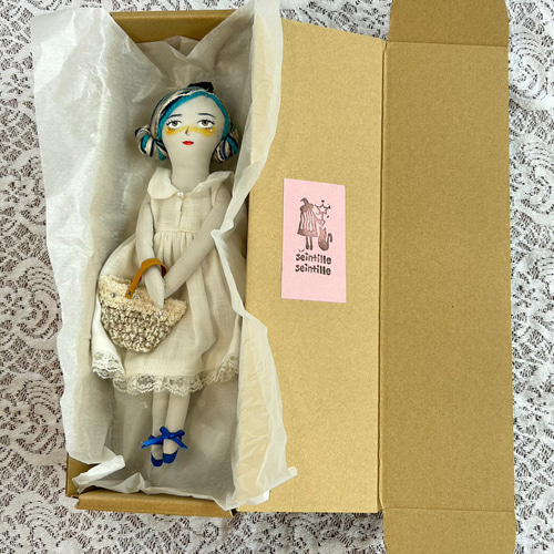 海の街の女の子【壁掛け人形】《一点物》 その他人形 scintille