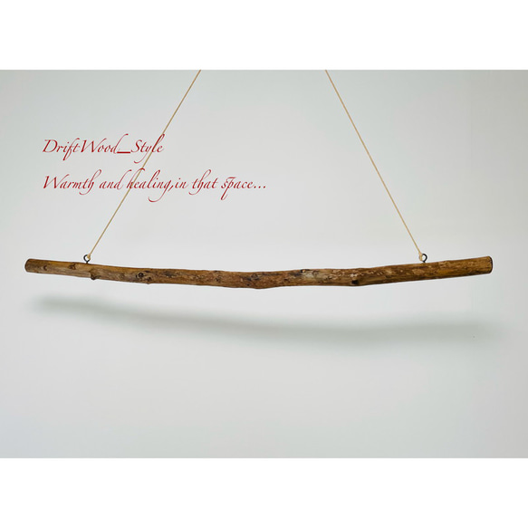 流木インテリア シンプルで真っすぐな流木の中型ハンガーラック 北欧 衣装掛け ハンギング 吊り下げ ハンガーポール 5枚目の画像