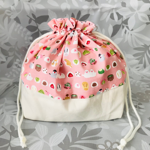 ベッツィの弁当袋♡ピンクガーベラ♡ ベッツィの弁当袋♡ピンク