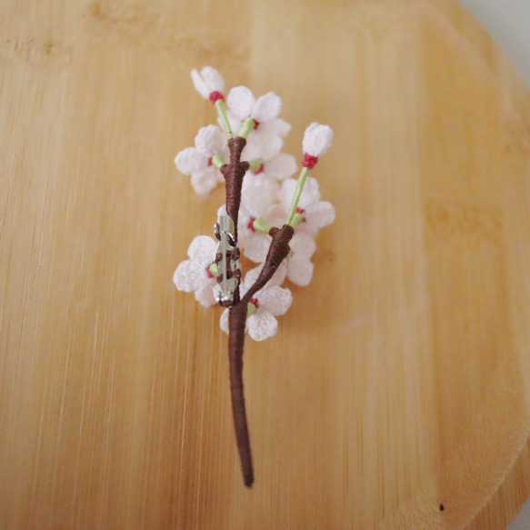 桜のブローチ（大） 5枚目の画像