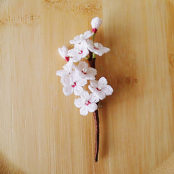 桜のブローチ（大） 2枚目の画像