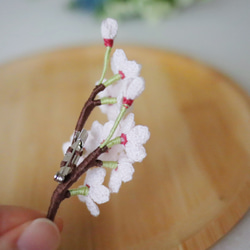 桜のブローチ（大） 8枚目の画像