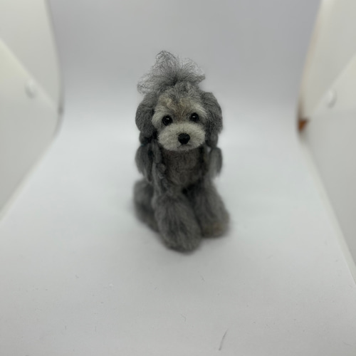 羊毛フェルト犬 オーダーメイドSサイズ 羊毛フェルト Miema711 通販