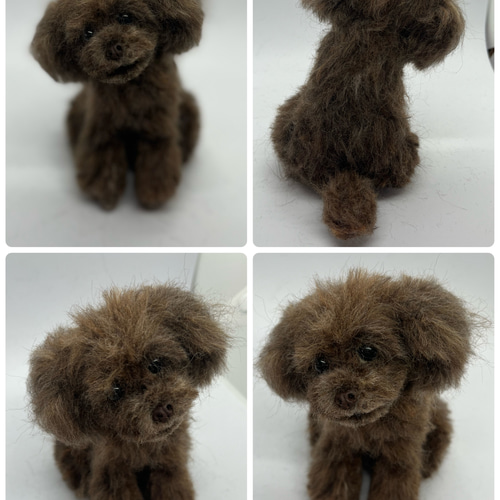 羊毛フェルト犬 オーダーメイドSサイズ 羊毛フェルト Miema711 通販