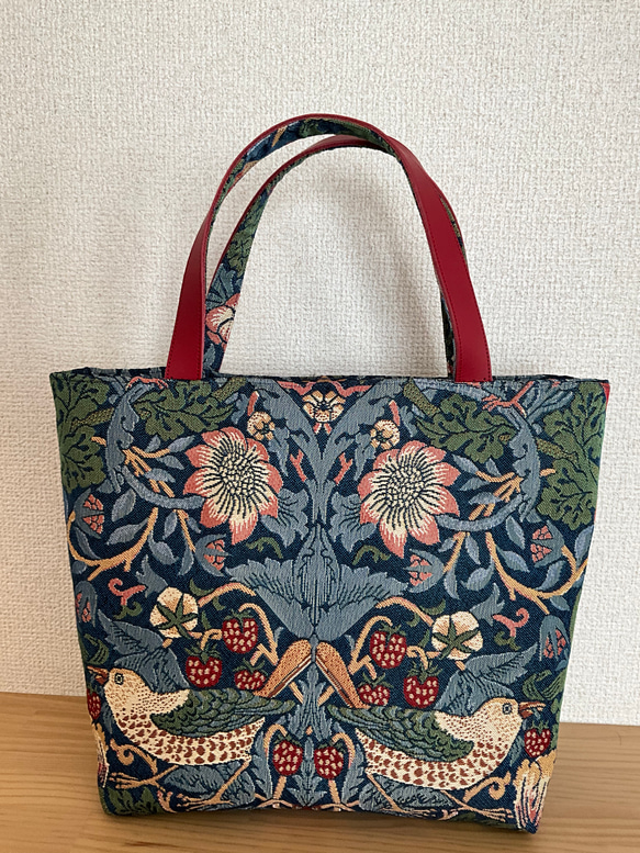 ボンポワン トート ウィリアムモリス キッズファッション小物
