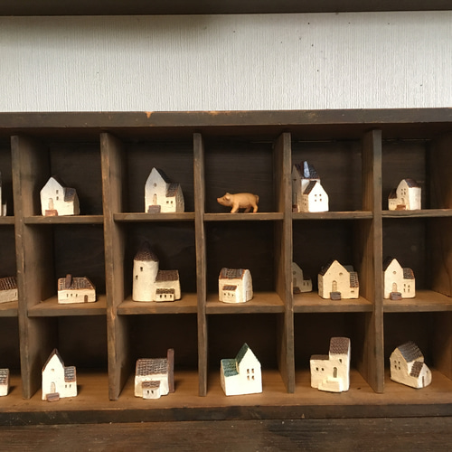 陶器の小さな家① その他インテリア雑貨 potpot 通販 15339585｜Creema