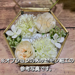 【再販4】リングピロー　*＊ Blue Rose with かすみ草＊* サムシングブルー　ウェディング　結婚式 5枚目の画像