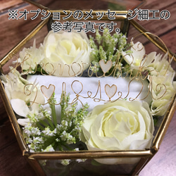 【再販4】リングピロー　*＊ Blue Rose with かすみ草＊* サムシングブルー　ウェディング　結婚式 6枚目の画像