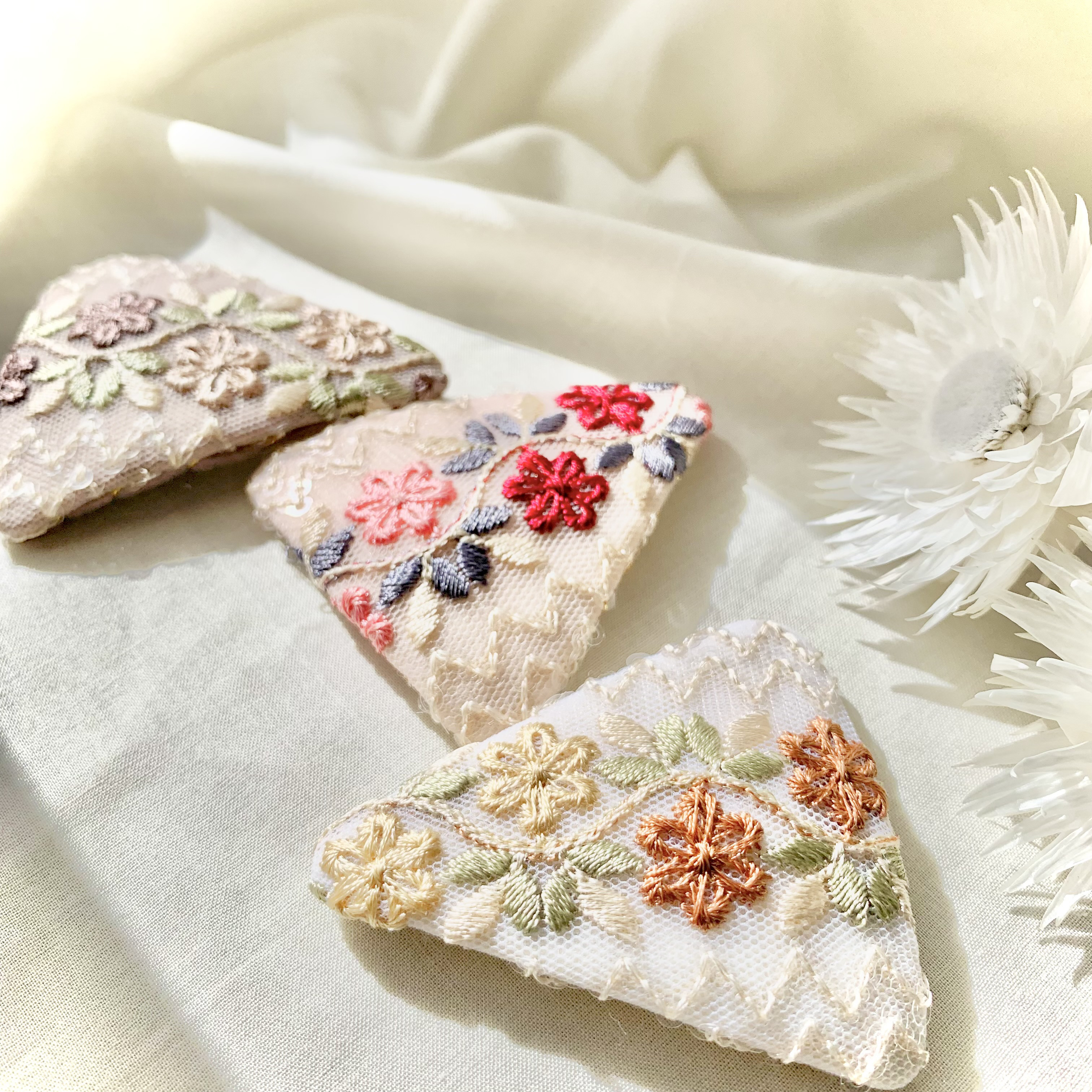 リバティぱっちんヘアピン＆ヘアゴム セットNo.25