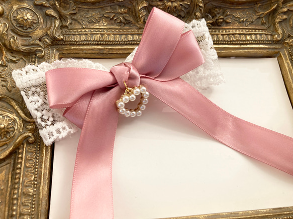 ハンドメイド★キッズリボン2個セット★ピンク★揺れるチャーム付き ハンドメイド☆キッズリボン2個セット☆ピンク☆揺れるチャーム