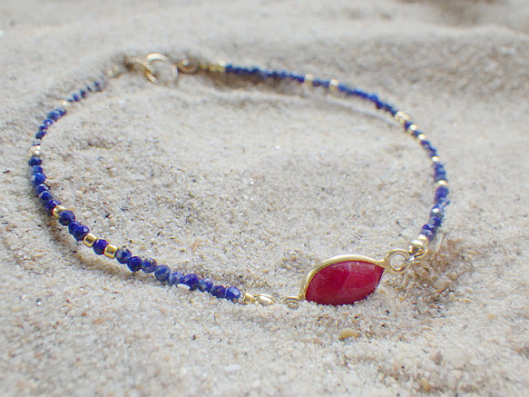 *14kgf* Holy Night Ruby &amp; Lapis Lazuli Ancient Breath 第5張的照片