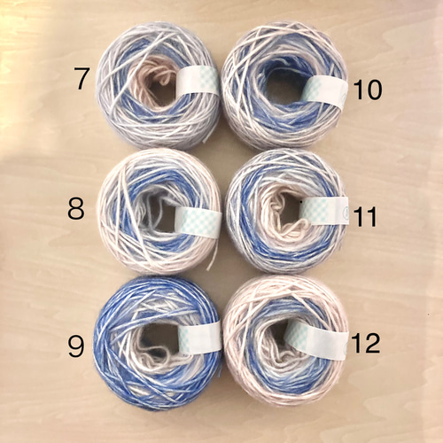グラデーション毛糸 ≪mist-cotton≫ 40g 毛糸 harunyan 通販 グラデーション毛糸 ≪mist-cotton≫ 40g 毛糸 harunyan 通販