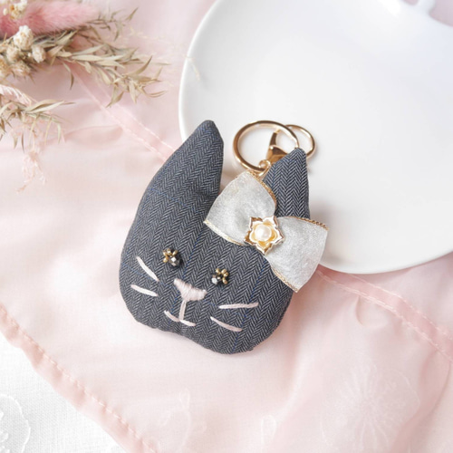 猫のぬいぐるみ バッグチャーム バッグチャーム ぬいぐるみキーホルダー ねこ ネコ 猫 大人