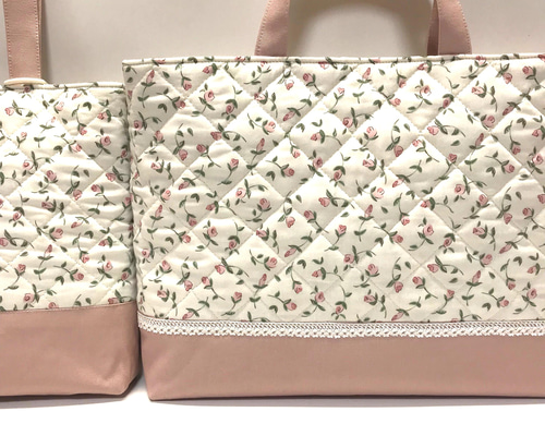 さくらんぼ　レッスンバッグ　お着替え袋　フローティングフローラ　オーダー さくらんぼ様専用 レッスンバッグ お着替え袋 フローティング