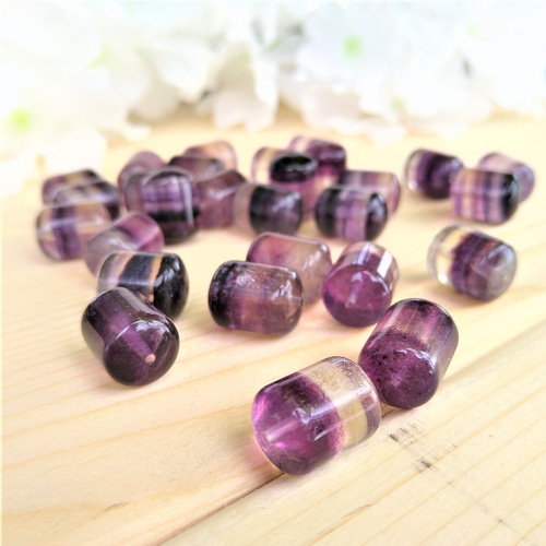 筒型天然石フローライト