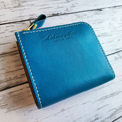 姫路レザーシュリンク】フラップロングウォレット【プルアップ】 長