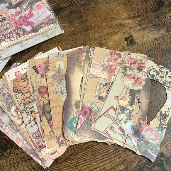 古い紙と青のジャンクジャーナル2冊セット 古い紙と青のジャンクジャーナル2冊セット