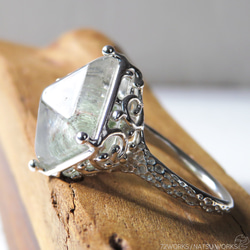 ガーデンクォーツ リング / sugarloaf cut Garden Quartz Ring 1 2枚目の画像