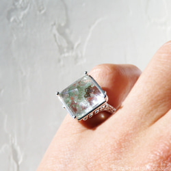 ガーデンクォーツ リング / sugarloaf cut Garden Quartz Ring 1 5枚目の画像