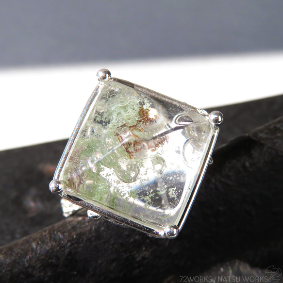 ガーデンクォーツ リング / sugarloaf cut Garden Quartz Ring 1 4枚目の画像