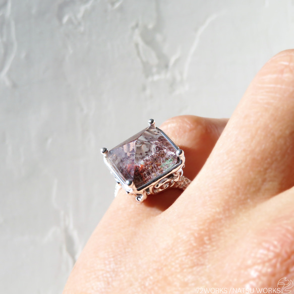 ガーデンクォーツ リング / sugarloaf cut Garden Quartz Ring 3 5枚目の画像