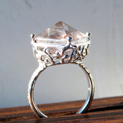 ガーデンクォーツ リング / sugarloaf cut Garden Quartz Ring 3 8枚目の画像