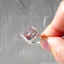 ガーデンクォーツ リング / sugarloaf cut Garden Quartz Ring 3 7枚目の画像