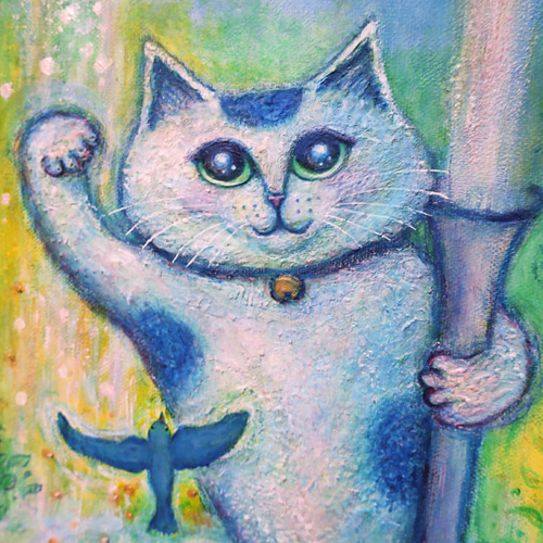 猫　原画 ac9db7f1f123bbfe509359b78d0d1e