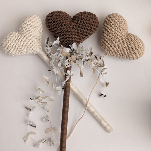 ✳ハートフルステッキ✳ ハートステッキ／ステッキ 雑貨・その他 Ki*ki