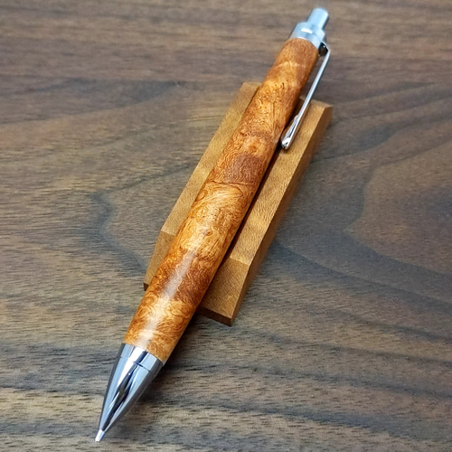 花梨瘤杢 シャープペンシル No.162 ペン・筆記用具 工房 TAISHI