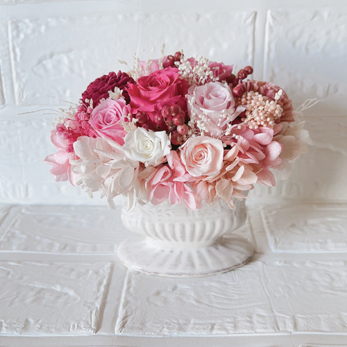 プリザーブドフラワー フラワーアレンジメント 誕生日 結婚祝い 出産