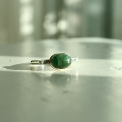 [zambiaのemerald]ring 3枚目の画像