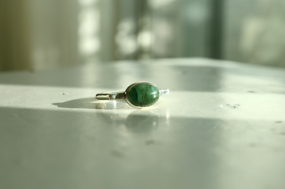 [zambiaのemerald]ring 3枚目の画像