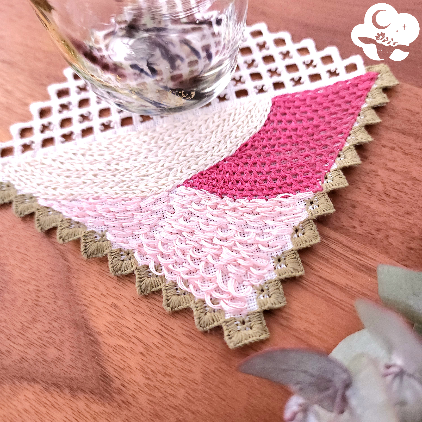 山笑う（コースター）＿Hardanger