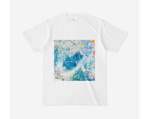 アートプリントTシャツ 新品未使用 NO ID.（ノーアイディー） tシャツ 「NO ID.」Art Print Big T-shirt